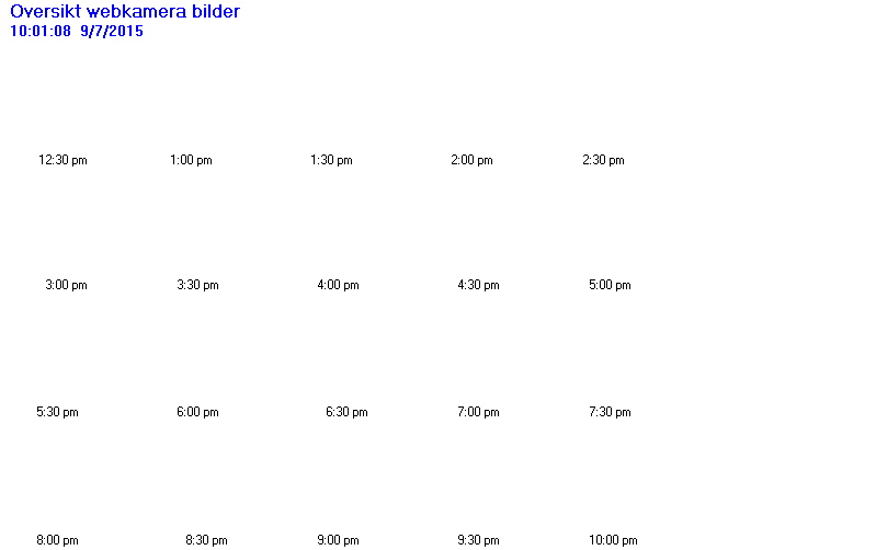 oppdateres fortløpende